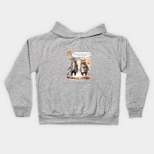 Street Rats philosophizing 2 Kids Hoodie